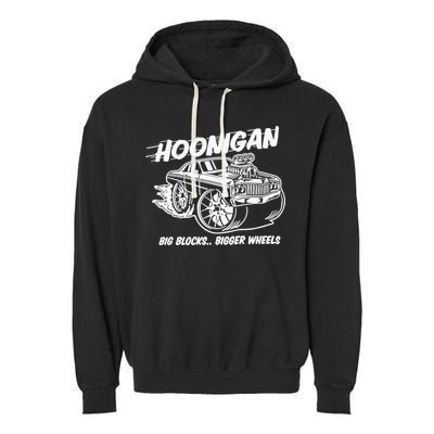 Hoonigan Big Blocks Bigger Wheels Garment-Dyed Fleece Hoodie