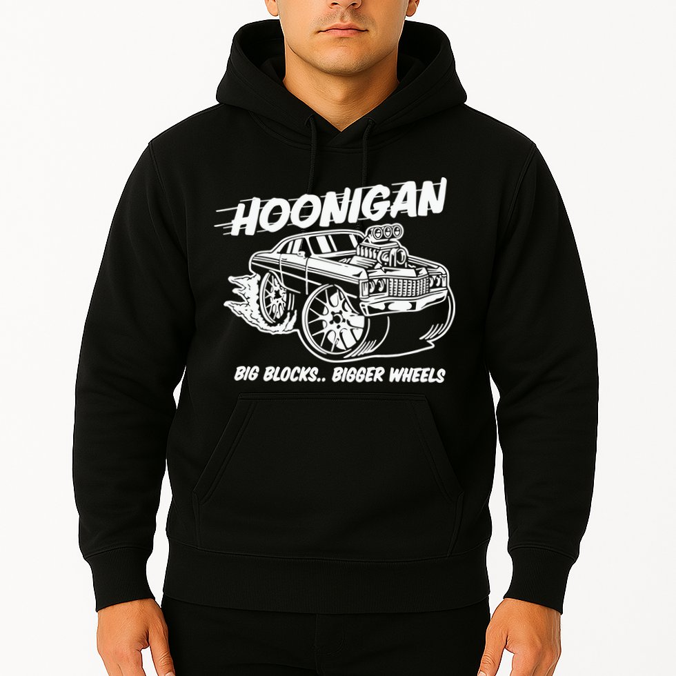 Hoonigan Big Blocks Bigger Wheels Hoodie