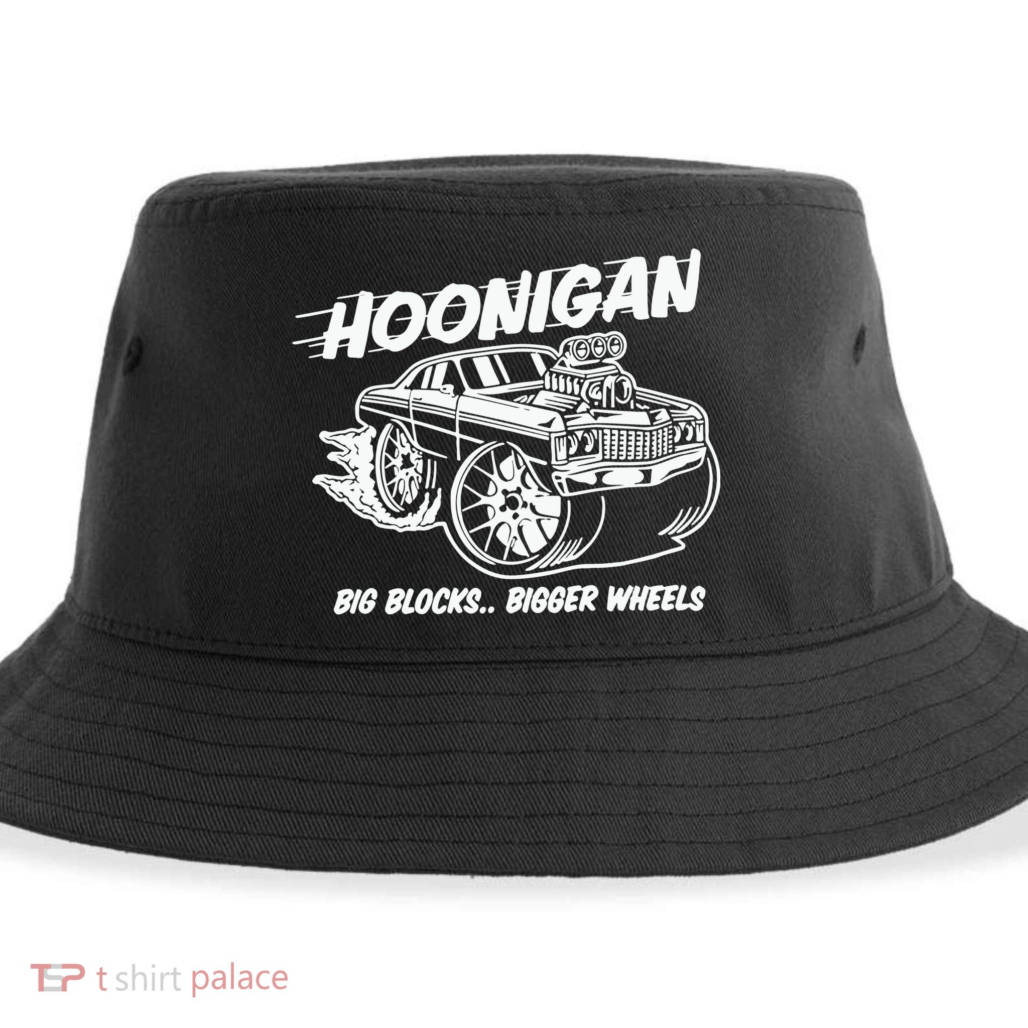 Hoonigan Big Blocks Bigger Wheels Sustainable Bucket Hat