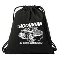 Hoonigan Big Blocks Bigger Wheels Drawstring Bag
