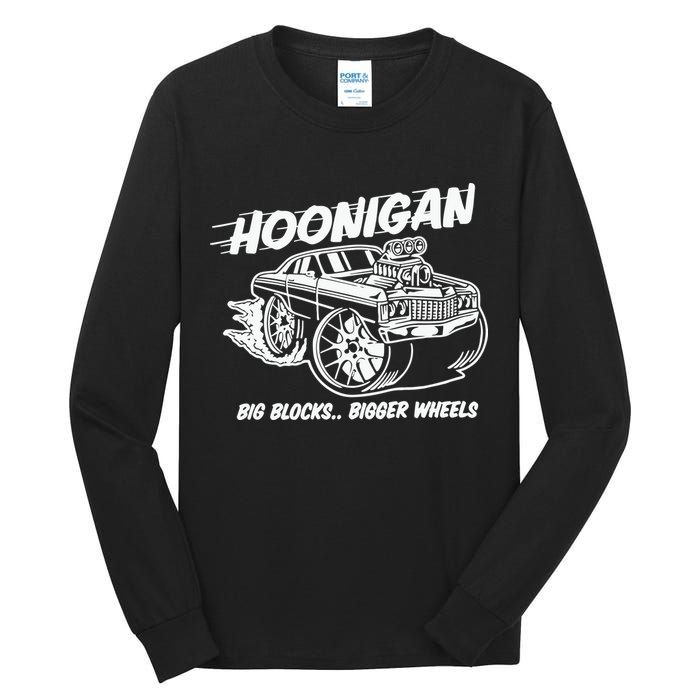 Hoonigan Big Blocks Bigger Wheels Tall Long Sleeve T-Shirt