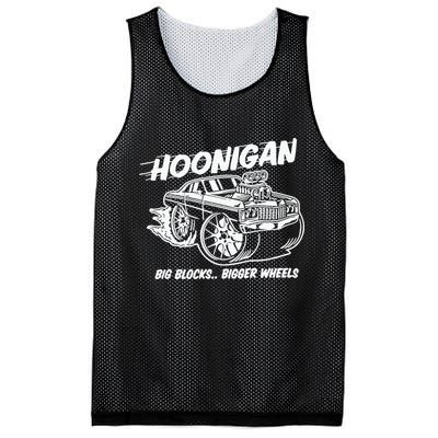 Hoonigan Big Blocks Bigger Wheels Mesh Reversible Basketball Jersey Tank
