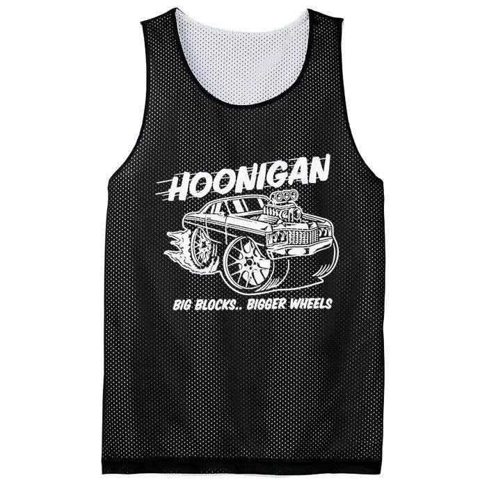 Hoonigan Big Blocks Bigger Wheels Mesh Reversible Basketball Jersey Tank
