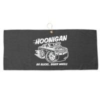 Hoonigan Big Blocks Bigger Wheels Large Microfiber Waffle Golf Towel