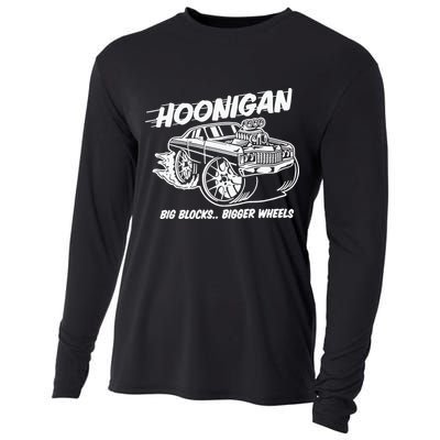 Hoonigan Big Blocks Bigger Wheels Cooling Performance Long Sleeve Crew