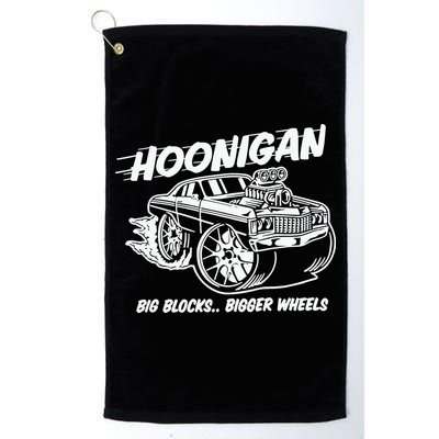 Hoonigan Big Blocks Bigger Wheels Golf Towel