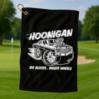 Hoonigan Big Blocks Bigger Wheels Golf Towel