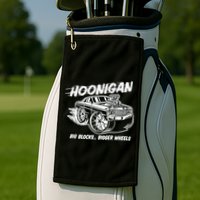 Hoonigan Big Blocks Bigger Wheels Golf Towel