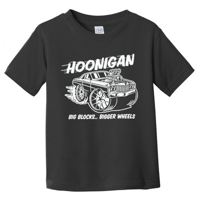 Hoonigan Big Blocks Bigger Wheels Toddler T-Shirt