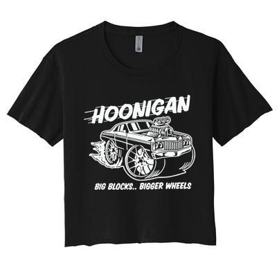 Hoonigan Big Blocks Bigger Wheels Crop Top