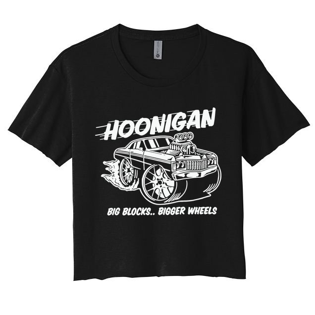 Hoonigan Big Blocks Bigger Wheels Crop Top