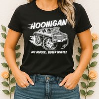 Hoonigan Big Blocks Bigger Wheels Womens T-Shirt