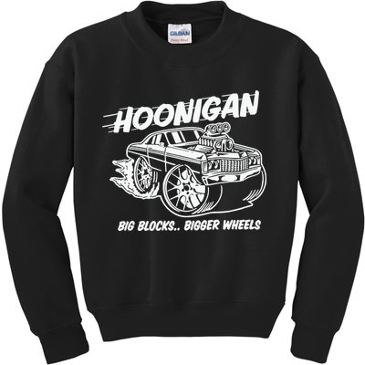 Hoonigan Big Blocks Bigger Wheels Kids Sweatshirt