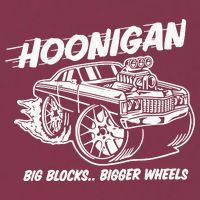 Hoonigan Big Blocks Bigger Wheels 16oz Travel Tumbler