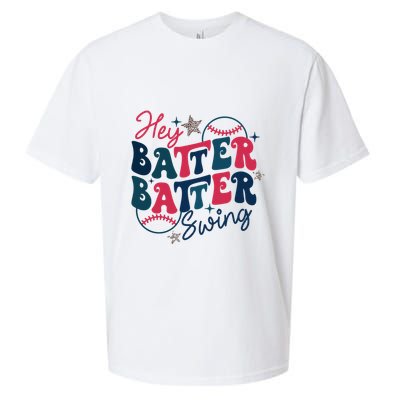 Hey Batter Batter Swing Sueded Cloud Jersey T-Shirt