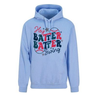 Hey Batter Batter Swing Unisex Surf Hoodie