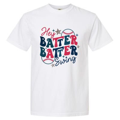 Hey Batter Batter Swing Garment-Dyed Heavyweight T-Shirt