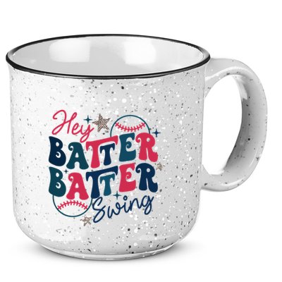 Hey Batter Batter Swing 15oz Campfire Ceramic Mug