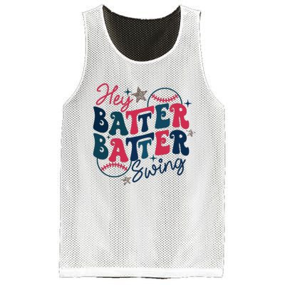 Hey Batter Batter Swing Mesh Reversible Basketball Jersey Tank