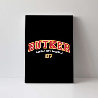 Harrison Butker Butker Kansas City Football Canvas