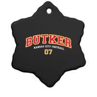 Harrison Butker Butker Kansas City Football Ceramic Star Ornament