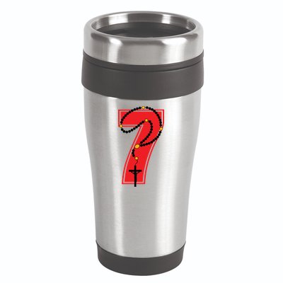 Harrison Butker Christian Football Player Number 7 16oz Travel Tumbler