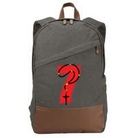 Harrison Butker Christian Football Player Number 7 Cotton Canvas Backpack