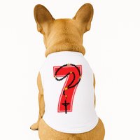 Harrison Butker Christian Football Player Number 7 Doggie Tank