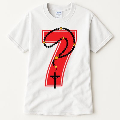 Harrison Butker Christian Football Player Number 7 Tall T-Shirt