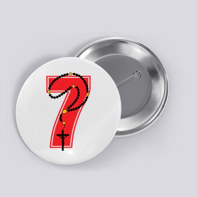 Harrison Butker Christian Football Player Number 7 Button