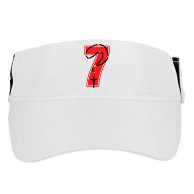 Harrison Butker Christian Football Player Number 7 Adult Drive Performance Visor