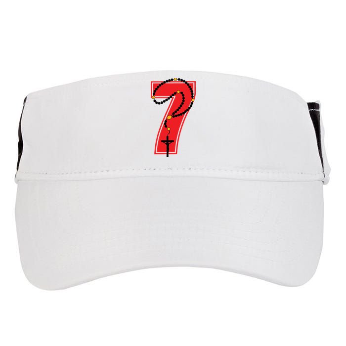 Harrison Butker Christian Football Player Number 7 Adult Drive Performance Visor