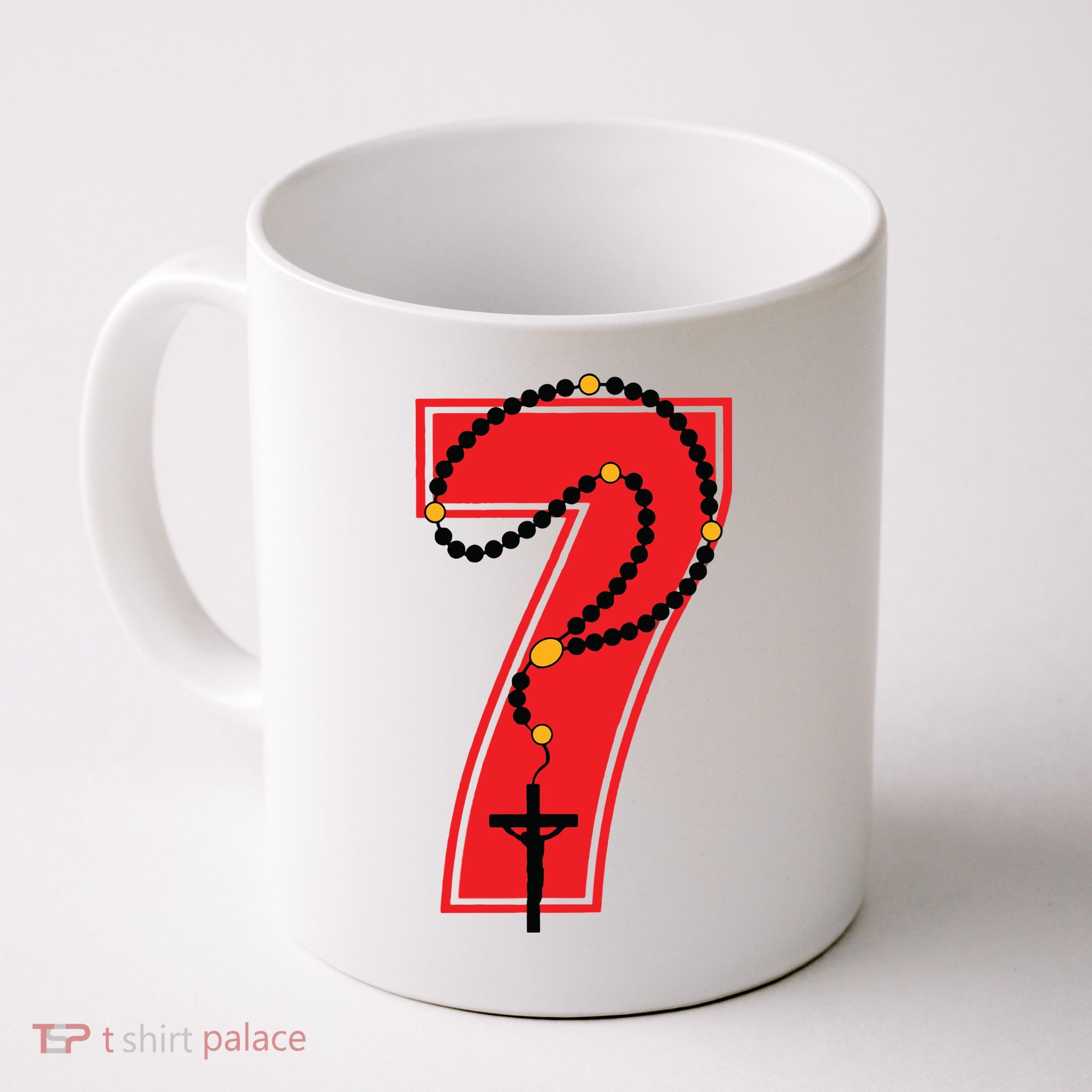 Harrison Butker Christian Football Player Number 7 Mug