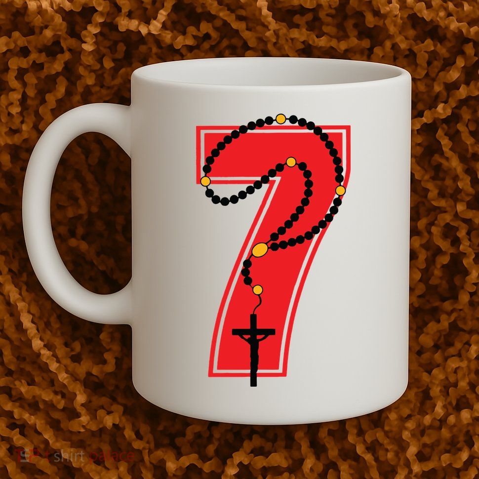 Harrison Butker Christian Football Player Number 7 Mug