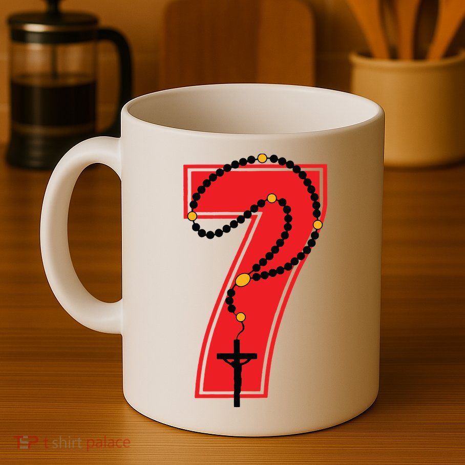 Harrison Butker Christian Football Player Number 7 Mug