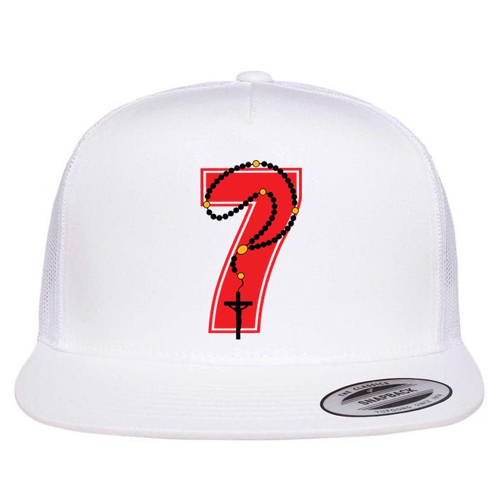 Harrison Butker Christian Football Player Number 7 Flatbill Hat