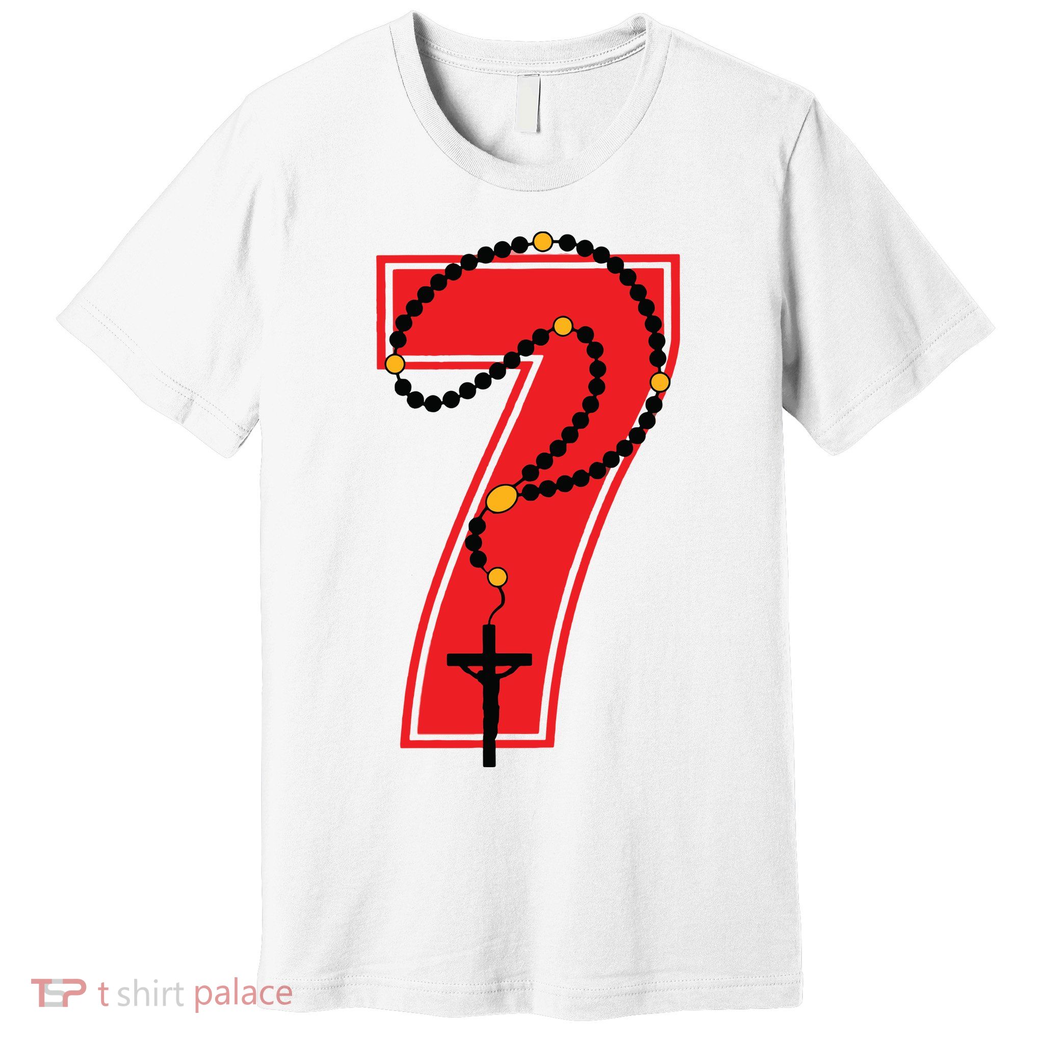 Harrison Butker Christian Football Player Number 7 Premium T-Shirt