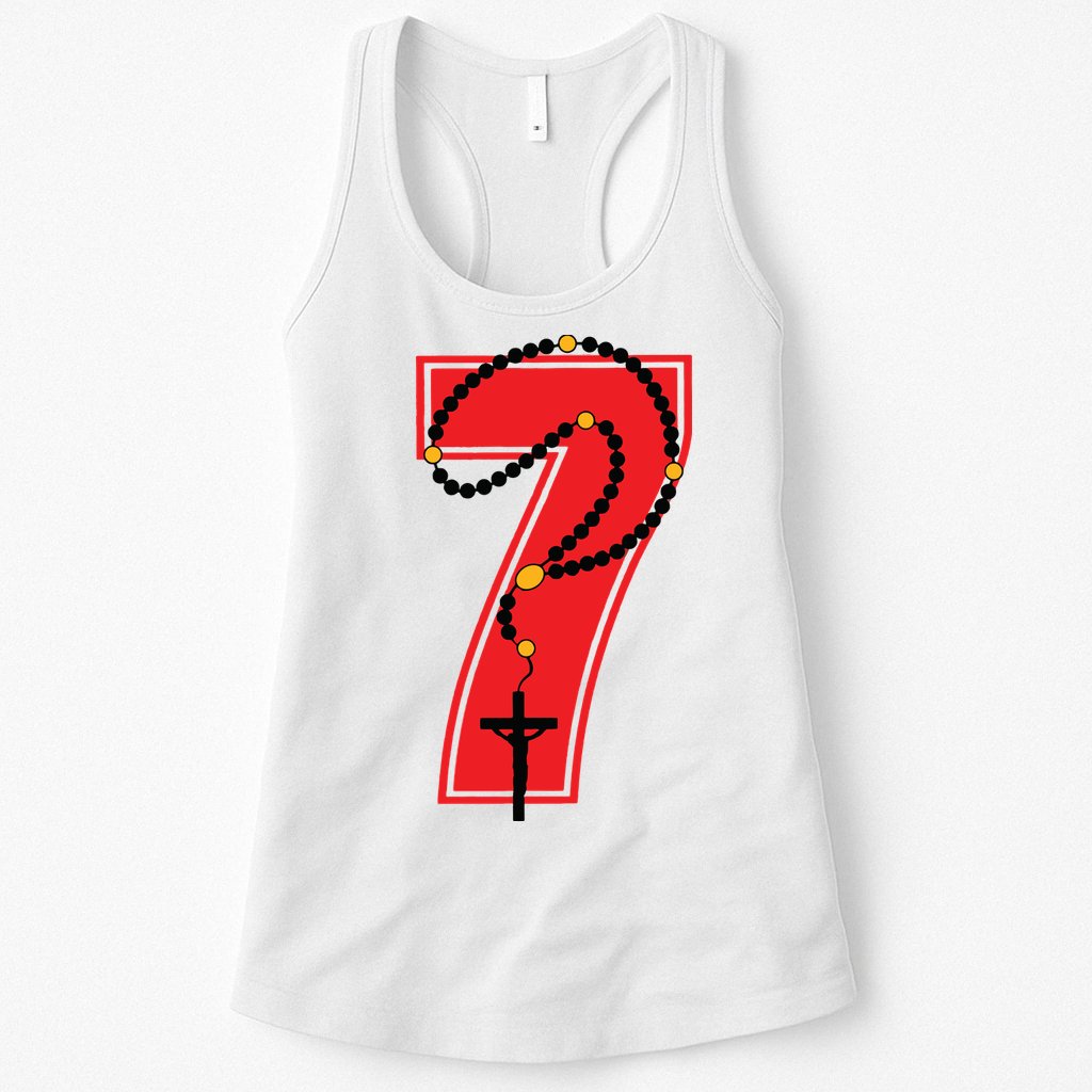 Harrison Butker Christian Football Player Number 7 Womens Tank Top