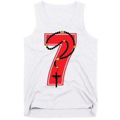 Harrison Butker Christian Football Player Number 7 Tank Top