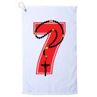 Harrison Butker Christian Football Player Number 7 Golf Towel