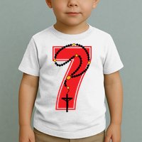 Harrison Butker Christian Football Player Number 7 Toddler T-Shirt