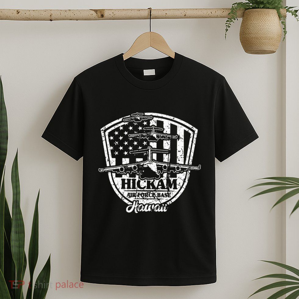 Hickam Base C17 Usaf Pearl Harbor Hawaii T-Shirt