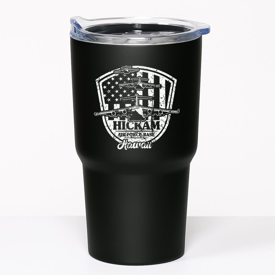 Hickam Base C17 Usaf Pearl Harbor Hawaii Tumbler