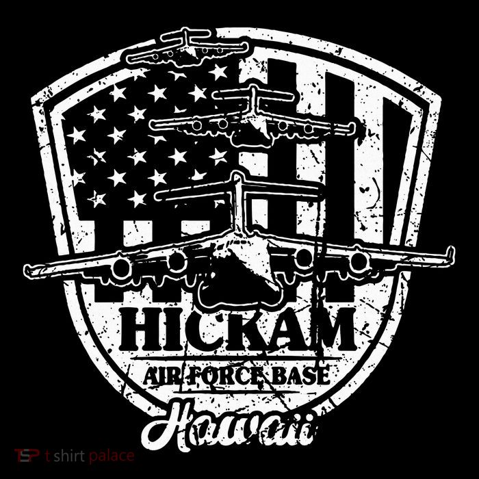 Hickam Base C17 Usaf Pearl Harbor Hawaii Magnet