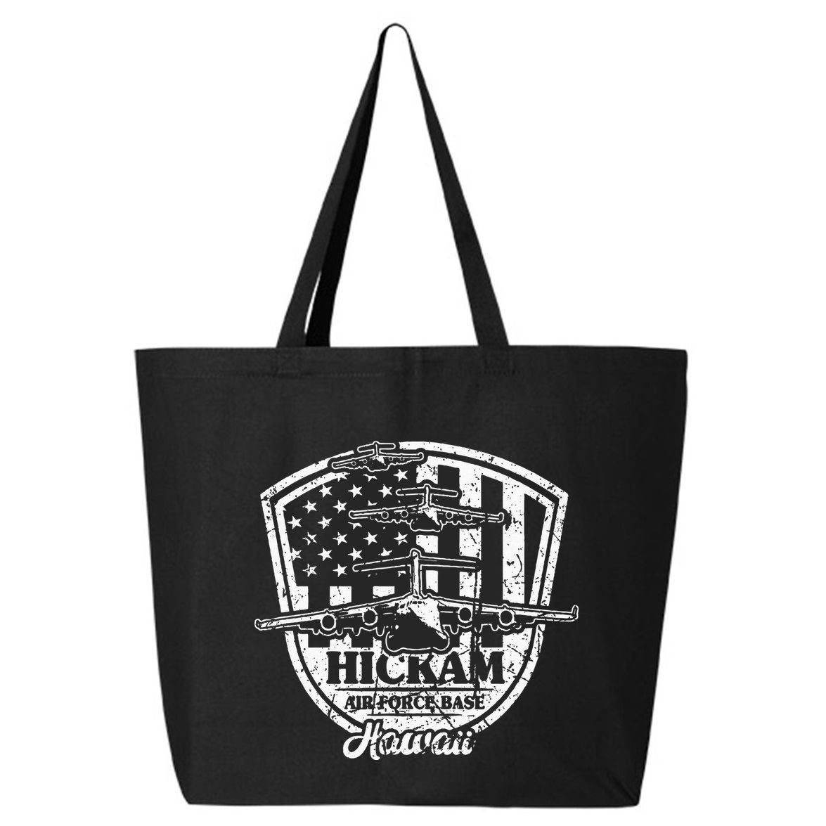 Hickam Base C17 Usaf Pearl Harbor Hawaii 25L Jumbo Tote
