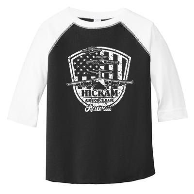 Hickam Base C17 Usaf Pearl Harbor Hawaii Toddler Fine Jersey T-Shirt