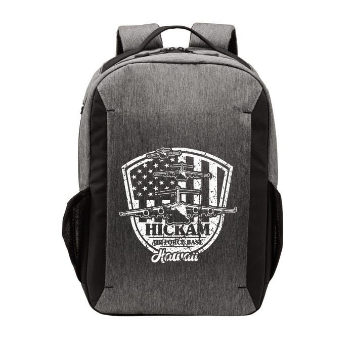 Hickam Base C17 Usaf Pearl Harbor Hawaii Vector Backpack