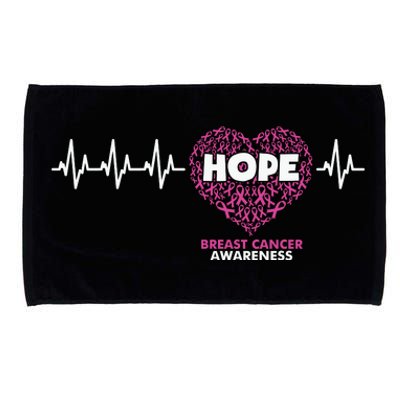 Hope Breast Cancer Awareness Microfiber Hand Towel