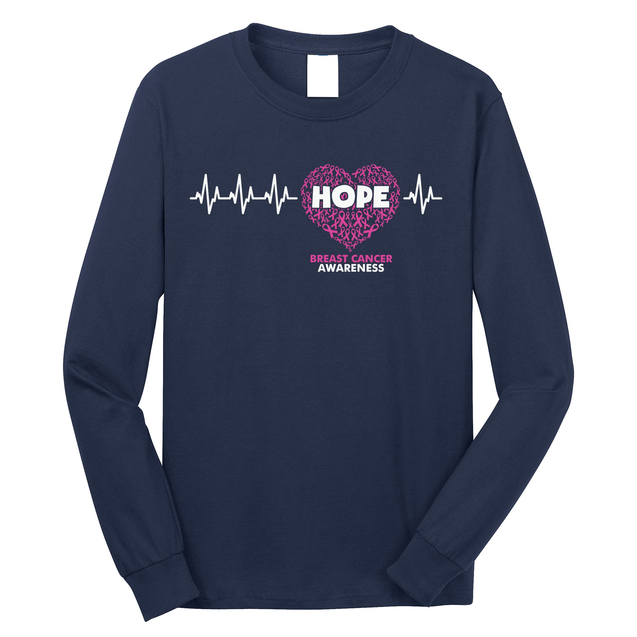 Hope Breast Cancer Awareness Long Sleeve Shirt