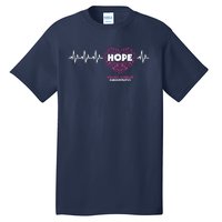 Hope Breast Cancer Awareness Tall T-Shirt